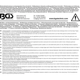 BGS Sprengringzange 9539, 90°, 165 mm