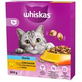 whiskas Steriles Trockenfutter mit Huhn 5x800g