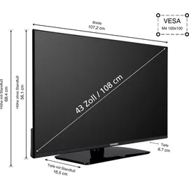 Telefunken XF43AN750M 43" LED Full HD Smart TV