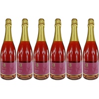 6x Rosa Brut Sekt - Weingut Fischer (Franken), Franken! Sekt/Qualitätsschaumwein