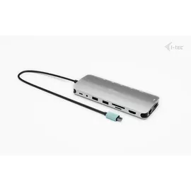 iTEC i-tec USB-C Nano Dock 2x HDMI, USB-C (10Gbps), 1x USB-A (10Gbps), 2x USB-A 2.0, Audio, SD/TF, LAN 1 Gbps, PD 3.1 (140W)