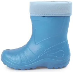 Kinder Gummistiefel gefüttert KL050 - Hellblau - 29