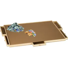 Relaxdays Puzzlebrett 6 Teile)