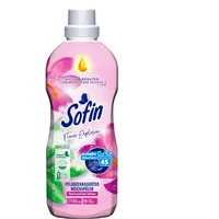 Sofin Weichspüler vegan Flower Explosion 0,81l für 45 Waschgänge - Mit Anti-Pilling-Effekt, Ohne Mikroplastik, Himmlisch weiche & duftende Wäsche
