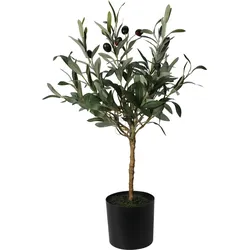 Kunstpflanze OLIVENBAUM - grün