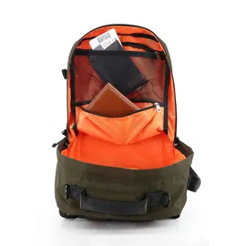 National Geographic Sportrucksack NATIONAL GEOGRAPHIC "Hybrid", Gr. B/H/T: 29,5cm, grün (khaki), Kunstfaser, Rucksäcke, mit drei Tragefunktionen