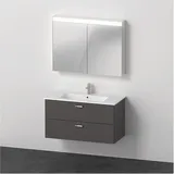 Duravit XBase 3-tlg. Graphit Matt