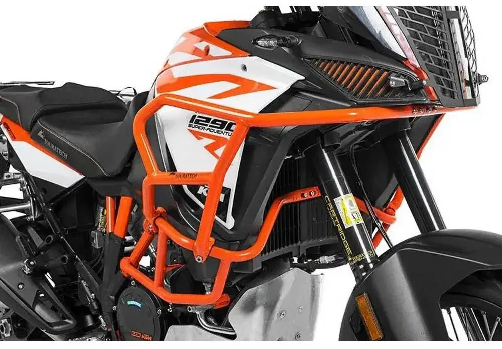 Touratech Ktm 1290 Super Adventure S/r 2020 Oberer Rohrförmiger Motorschutz - Orange - One Size