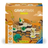 Ravensburger GraviTrax Junior Starter-Set S Desert - Erweiterbare Kugelbahn für Kinder Murmelbahn aus umweltfreundlichen Materialen mit Themenwelten K