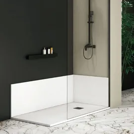 MIRLO Duschrückwand Nexo weiß 90x160cm
