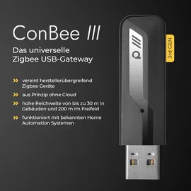 Phoscon ConBee III - das universelle Zigbee USB-Gateway