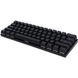 Mechanische Tastatur, 61 Tasten Tasten Mechanische Tastatur Professionelle Mechanische Tastaturunterstützung RGB USB Kabelgebundener Dual Mode Mechanische Gaming-Tastatur(schwarz Blauer Schaft)