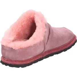 ROHDE Damen Pantoffel Hausschuh Leder Lammfell Warmfutter Gardena 7070, Größe:39 EU,