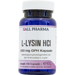 L-Lysin 500 mg Kapseln 250 St