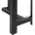 Mäusbacher Bartisch 120 x 70 cm Asteiche Braun/Schwarz