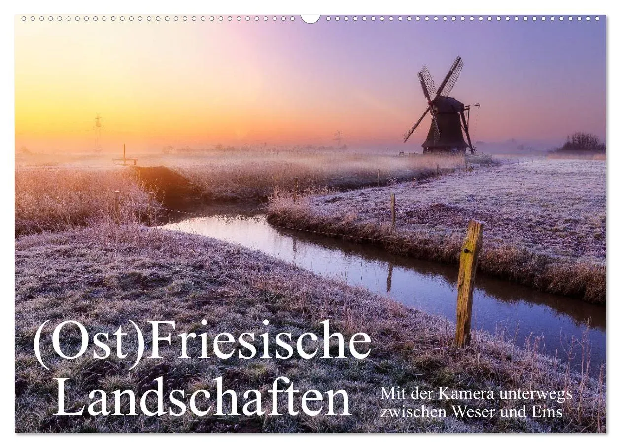 (Ost)Friesische Landschaften (CALVENDO Wandkalender 2024) - A4