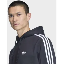 adidas Kapuzensweatshirt ADIDAS ORIGINALS "3S HD", Herren, Gr. M, schwarz, Obermaterial: 70% Baumwolle, 30% Polyester, normal, Rundhals, angesetztes Bündchen, Sweatshirts