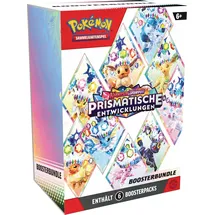 Pokémon Karmesin & Purpur Prismatische Entwicklungen Boosterbundle 6 Packs