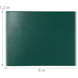 Relaxdays Zaunblende 1,2 x 6 m grün