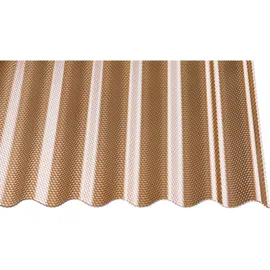 Scobalit Profilplatte Acryl Wabe 76/18 250 x 104,5 cm bronce