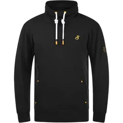 Longpullover SOLID "Sweatshirt SDKaan", Herren, Gr. M, schwarz, Obermaterial: 100% Baumwolle CO., Sweatshirts Longpullover