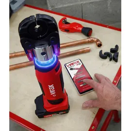 VIRAX Elektro-mechanische Presse Viper L2x + 2 Akkus