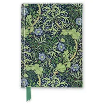 Flame Tree Gift Premium Notizbuch DIN A6: William Morris, Meeresalgen: Unser hochwertiges, liniertes Blankbook mit festem, künstlerisch geprägtem Einband und ... Notizbuch DIN A 6 mit Magnetverschluss)