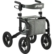 MOBILEX Outdoor Rollator Puma Air Leichtgewichtrollator Gelände schwarz