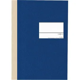 Pagna Geschäftsbuch Classica A5 kariert Blau