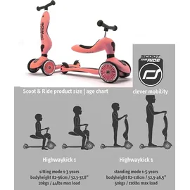 Scoot & Ride Highwaykick 1 Orange