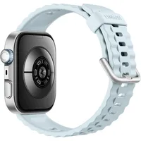 Huawei Watch Fit 4 Pro Silber 40 mm Flourelastomerarmband