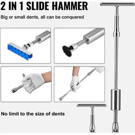 Vevor 107-teiliges Ausbeulwerkzeug Dellen Reparaturset Auto Brücken-Abzieher