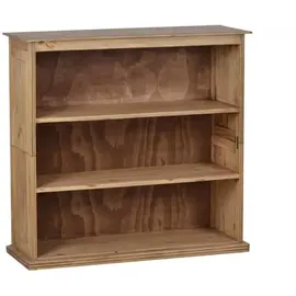 MiaMöbel Bücherregal 100 x 95 x 35 cm Honig
