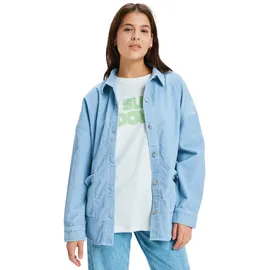 Roxy Kick Back Washed Cord - Hemd - Damen, Blue blizzard), M