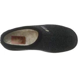 SCHAWOS Pantoffel Schwarz 44