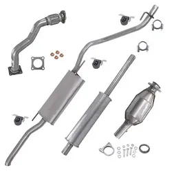 Bestprice Schalldämpfer Set inkl. Kat für VW