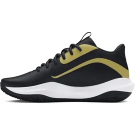 Under Armour Lockdown 7 Basketballschuhe 001 black/black/metallic gold 42.5
