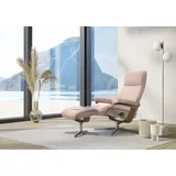 Stressless Stressless® Relaxsessel »View«, mit Cross Base, Größe S, M & L, Holzakzent Eiche, pink