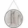 Home Deluxe LED-Spiegel Schwarz, Glas, 40x40x1 cm Badezimmer, Badezimmerspiegel, Badspiegel