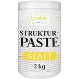 Creative Deco Strukturpaste 2 kg Weiß