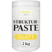 Creative Deco Strukturpaste 2 kg Weiß