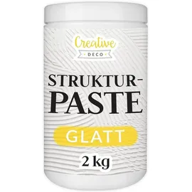 Creative Deco Strukturpaste 2 kg Weiß