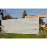 Kiehn-Holz Dichtzaun Set 3-tlg., LxH: 486x180 cm, mit 4 Pfosten