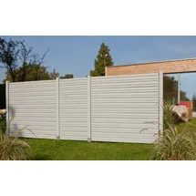 Kiehn-Holz Dichtzaun Set 3-tlg., LxH: 486x180 cm, mit 4 Pfosten