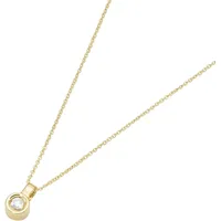 Luigi Merano Kette mit Brillant Anhänger, Gold 585 Ketten Gold Damen