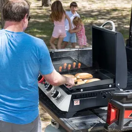 Royal Gourmet Tragbarer Gasgrill 3 in 1