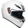 AGV K1 S weiss, Uni Integralhelm weiß unisex, 53