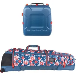 Sun Mountain Kube Travelcover Deluxe Blumen blau/rot/weiss