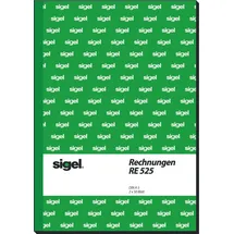 Sigel Rechnung Formularbuch A5 weiß