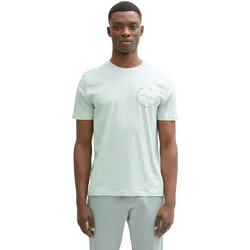 T-Shirt, mit verschiedenen Logo Prints, Gr. XXL, sea foam, , 96713407-XXL